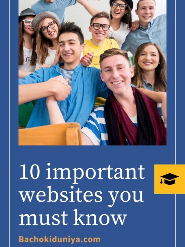 10 important websites for students