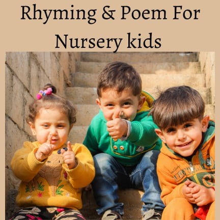 rhyming and poem for nursery kids
